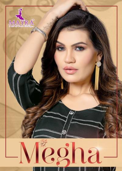 Megha By Mayra Fancy  Rayon Kurti Collection